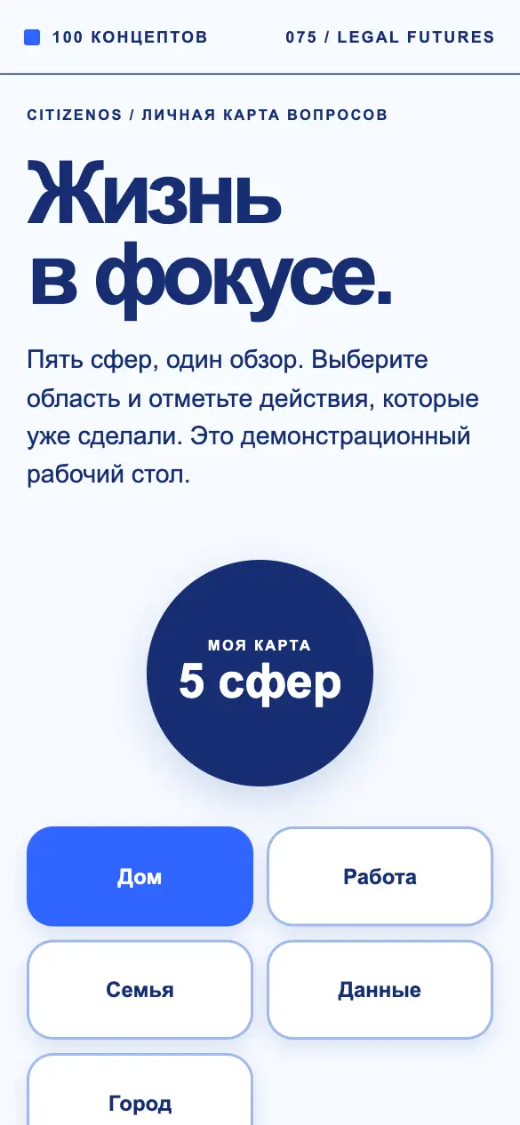 Citizenos — мобильная версия