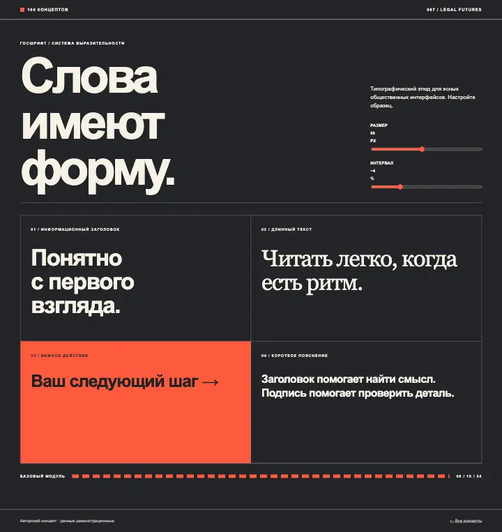 Госшрифт — страница целиком
