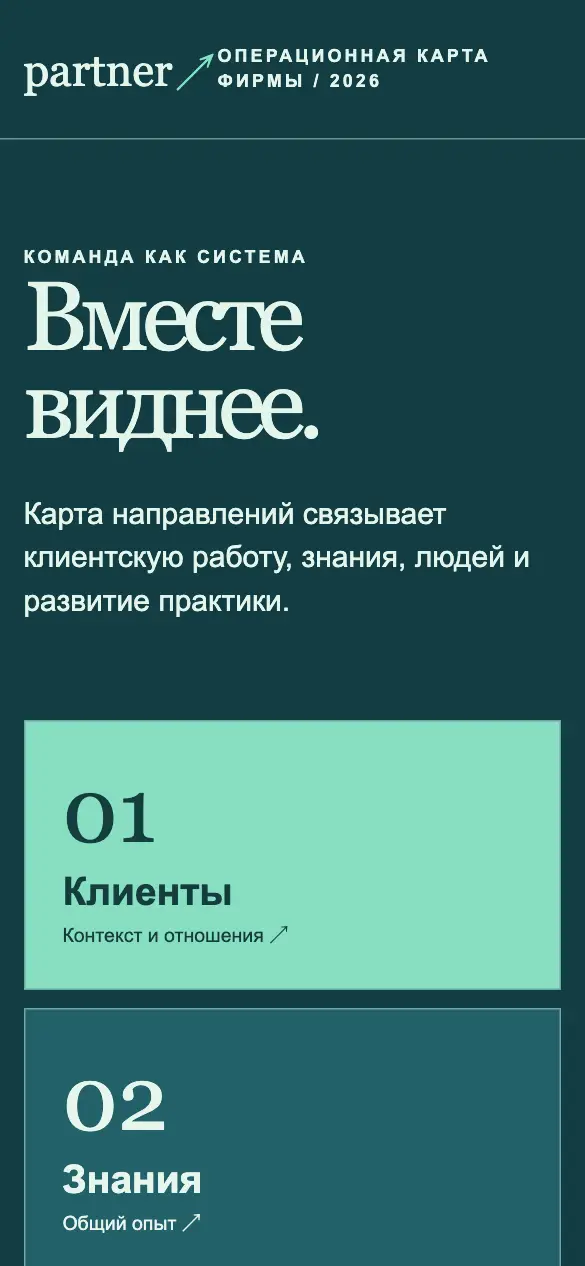 Partner — мобильная версия